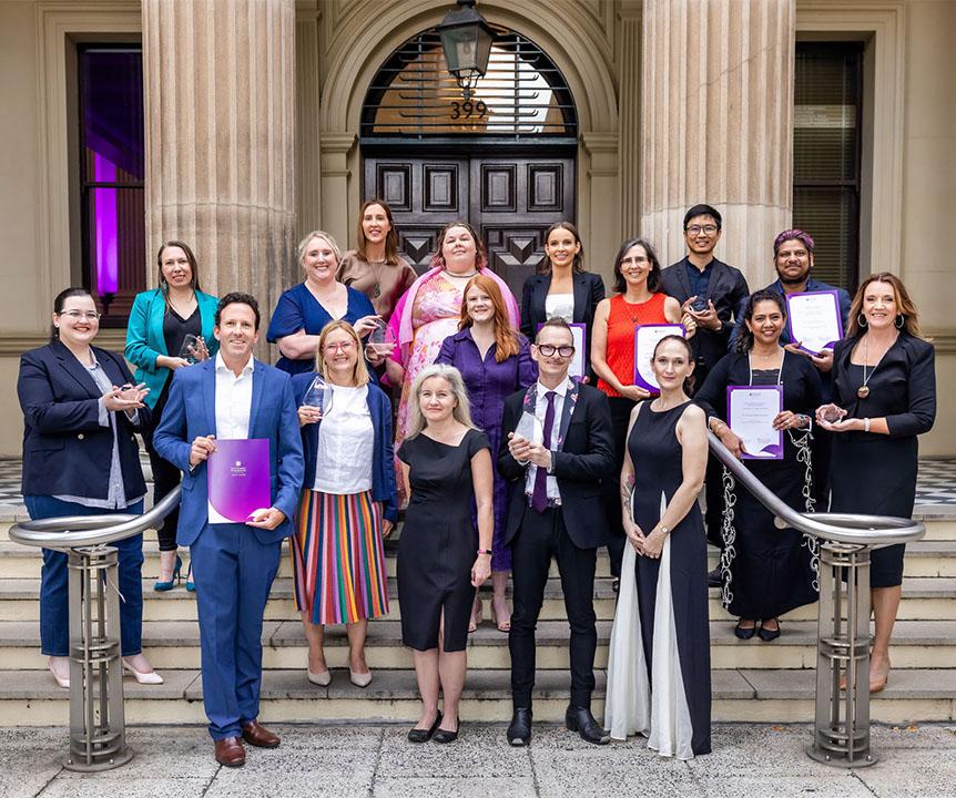 2025 Teaching and Learning winners together